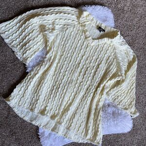 Suzanne Betro Short Sleeve Sweater Size 3X EUC